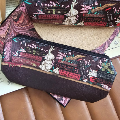 Faux Leather Pencil Case | Vampires