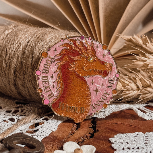 Officially Licensed Fourth Wing Enamel Pin | Glane