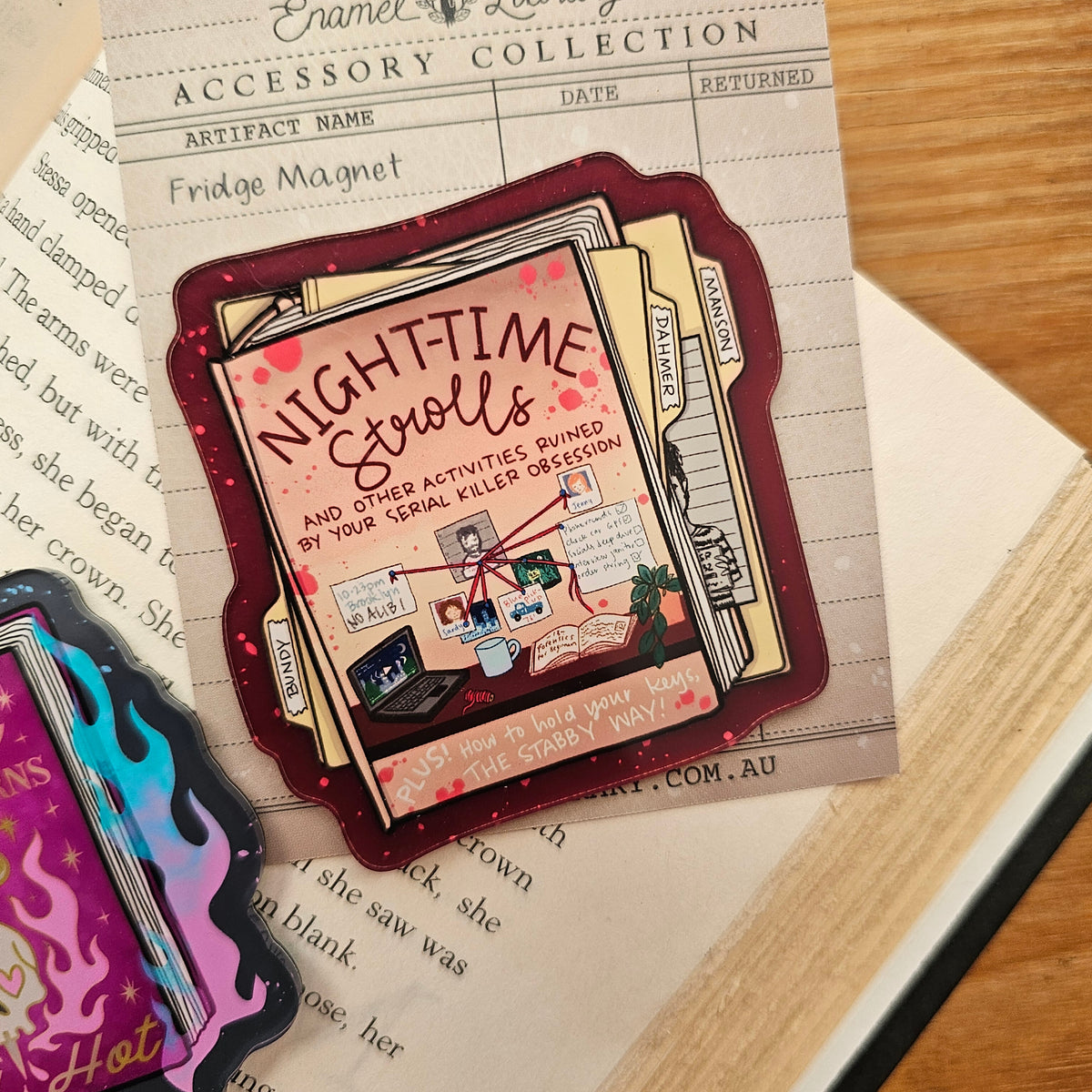 Tropey Acrylic Fridge Magnets | 3 Designs