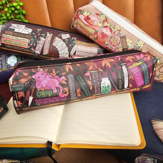Officially Licensed Shield of Sparrows Faux Leather Pencil Case