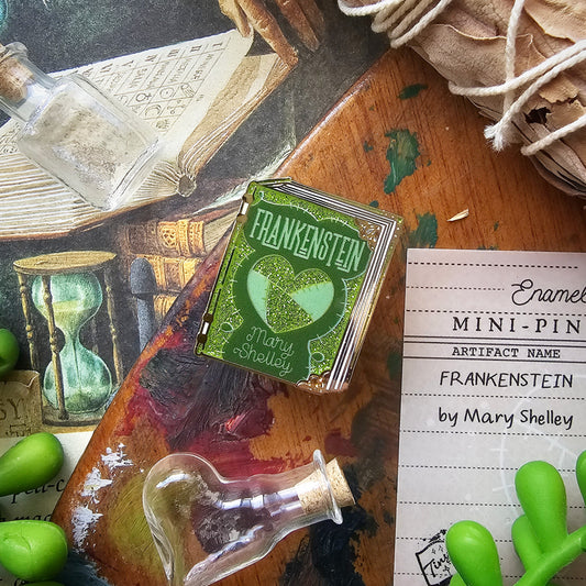 Frankenstein Tiny Tome Mini-Pin