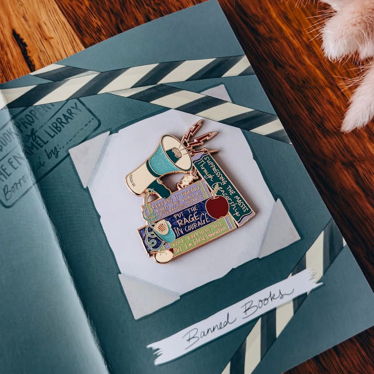 May 2026 Shelfie Pin | Banned Books