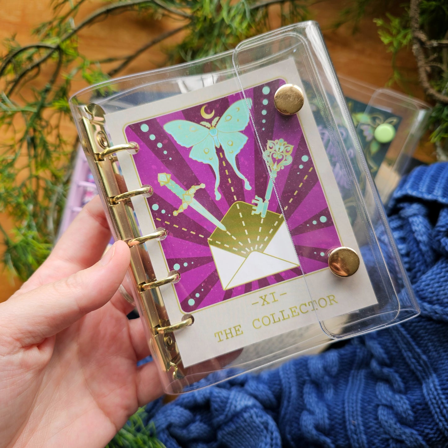 Sticker Stasher | Mini Binder with 5 Pocket Pages