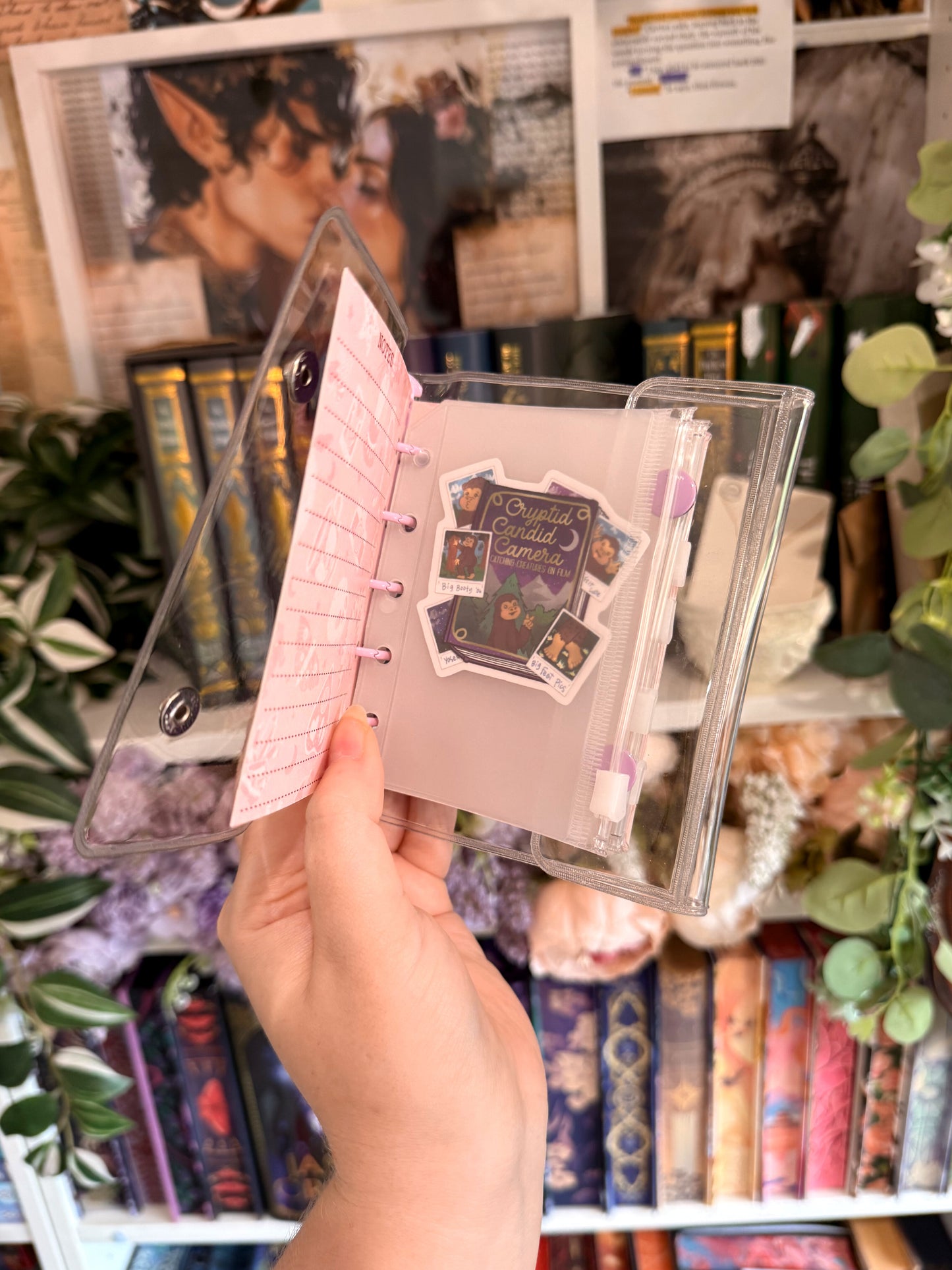 Sticker Stasher | Mini Binder with 5 Pocket Pages