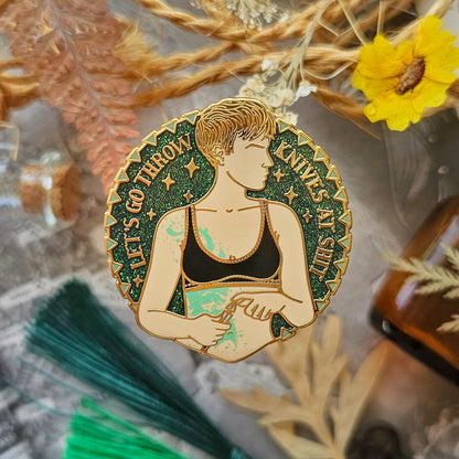 Officially Licensed Fourth Wing Enamel Pin | Mira Sorrengail