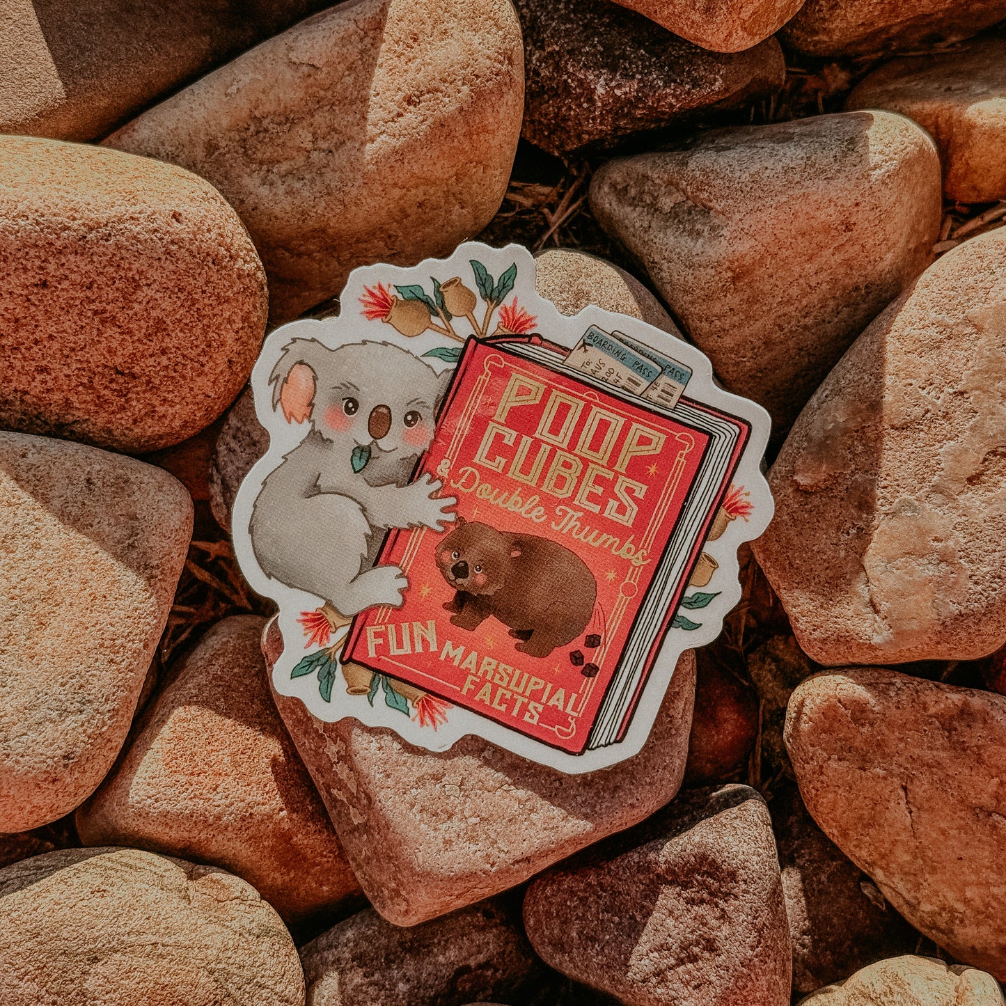 Vinyl Sticker | Poop Cubes