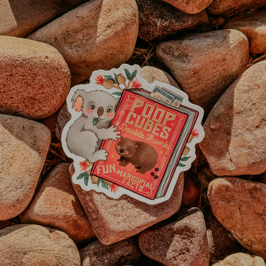 Vinyl Sticker | Poop Cubes