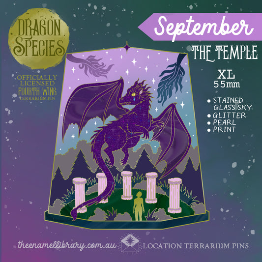 Monthly Location Terrarium Pin | Subscribe