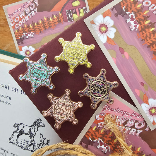 Sheriff Badge Mini-Pin