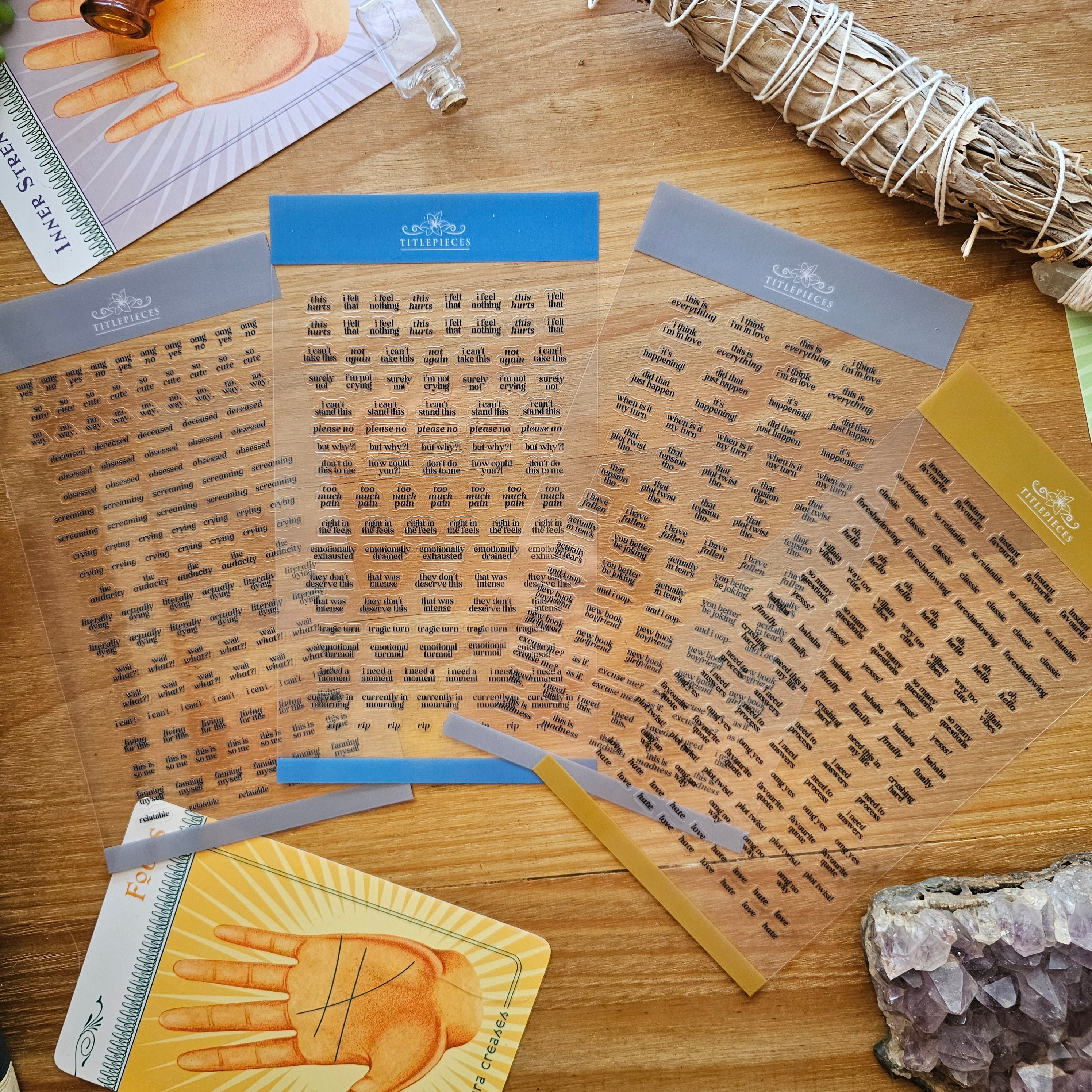 Annotation Stickers by Titlepieces | 4 designs – The Enamel Library