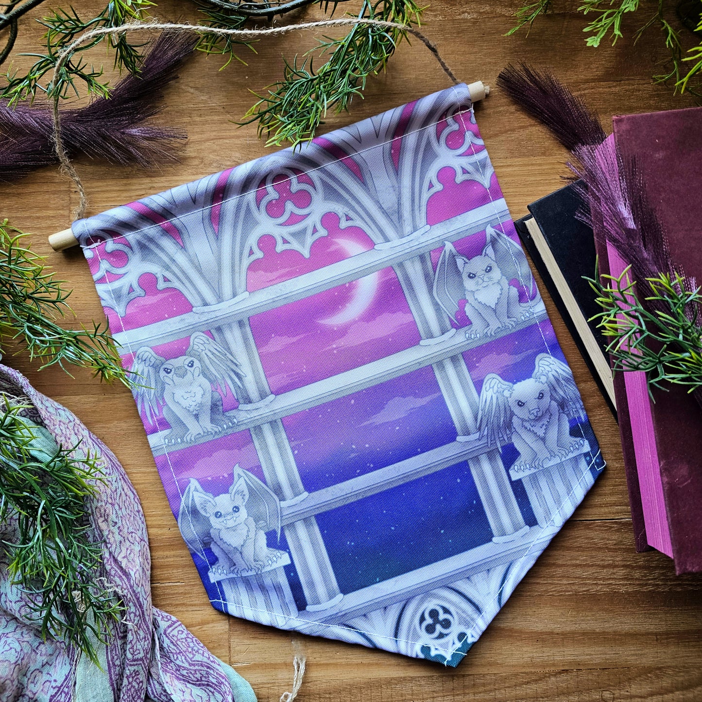 Officially Licensed The Knight and the Moth Pin Banner