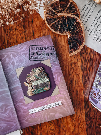 August 2025 Shelfie Pin | Fables & Folktales