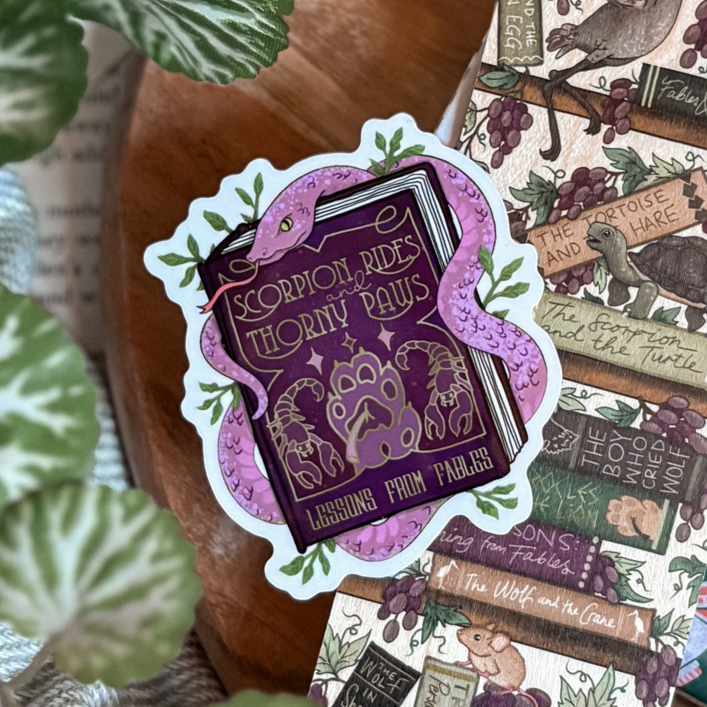 Vinyl Sticker | Thorny Paws