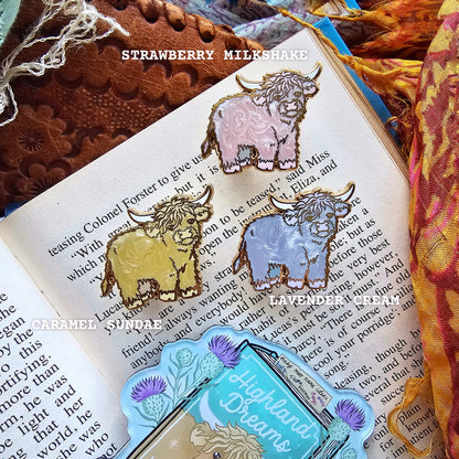 PRE-ORDER Highland Moo Mini-Pin