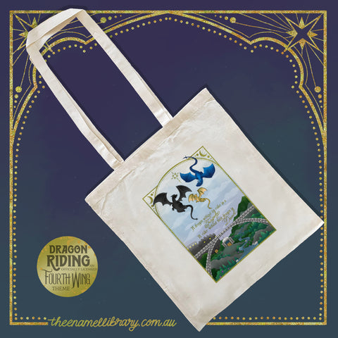 Officially Licensed Tote Bag | Dragon Riders