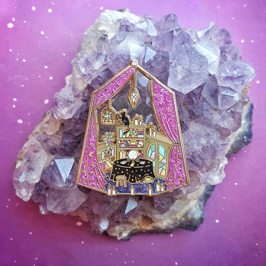 Location Terrarium Pin | Fortune Teller's Studio