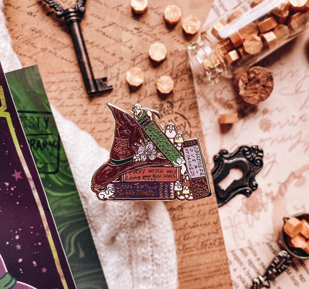 February 2022 Shelfie Pin | Witches
