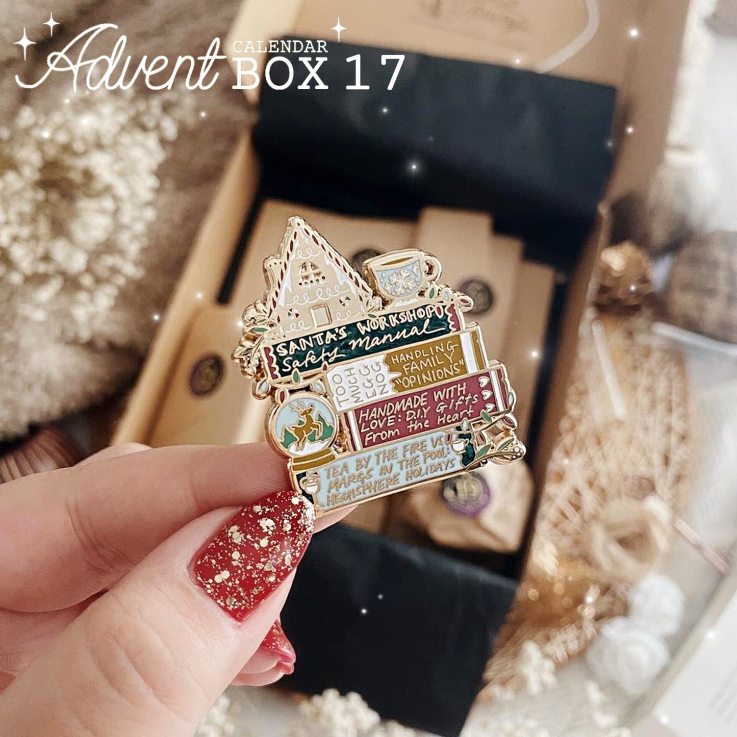 Advent 2022 Shelfie Pin | Holiday